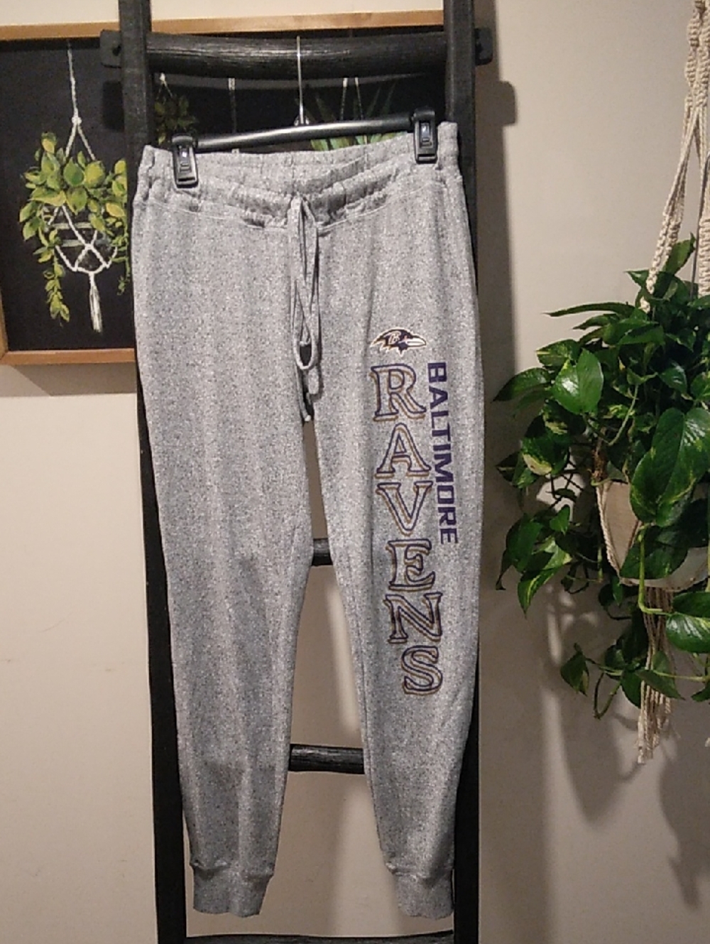 Women's NFL Team Apparel Baltimore Ravens Sweatpants